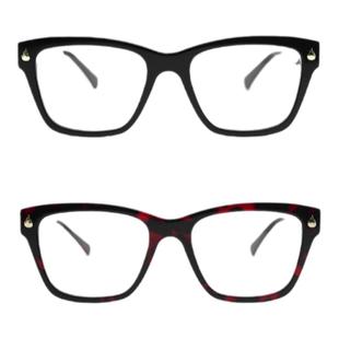 massing方框眼镜板材眼镜素颜神器小火苗防蓝光近视可配度数DP001