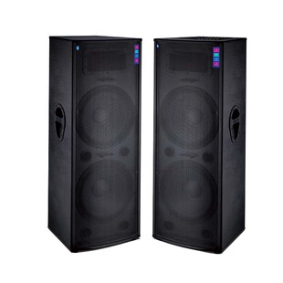 凯美声 双15寸大功率户外专业舞台演出音响家用K歌有源音箱套裝