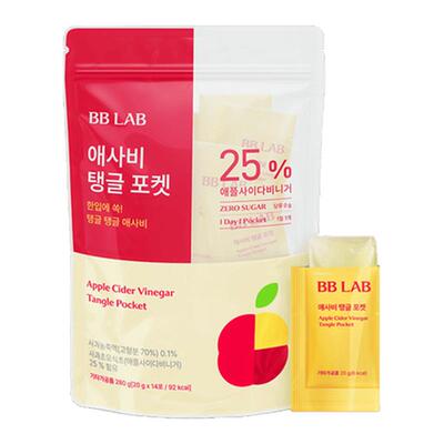 BBLAB篙含量苹果醋果冻助肖化缓解油腻每个含有5000mg苹果醋精华