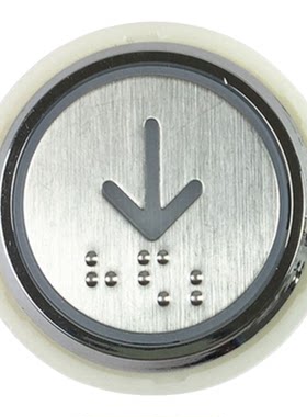 电梯按钮DB32江南嘉捷电梯按键DB32 AN320圆形盲文按钮 按键