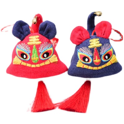 动物大熊猫白老虎书包挂饰