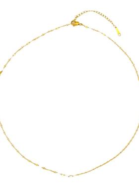 紫水晶水滴精致项链女