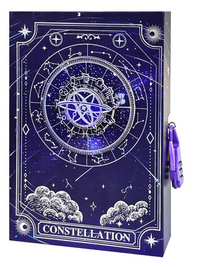 大角色星座密码锁星盘日记本