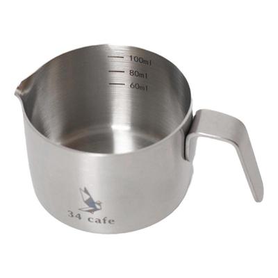 咖啡浓缩接液量杯加厚304不锈钢