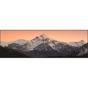 雪山风景装饰画客厅沙发背景墙大尺寸挂画轻奢卧室画软装大气墙画