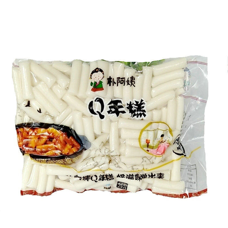 韩国韩式朴阿姨年糕条商用装2kg