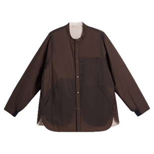 TOFOD 两面派 轻户外双面可穿 杜邦夹棉 超轻外套短风衣开衫