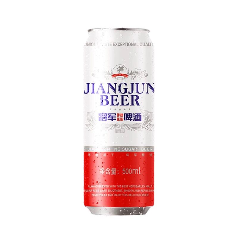 将军0糖0脂精酿啤酒500ml12罐整箱【顺丰到家】