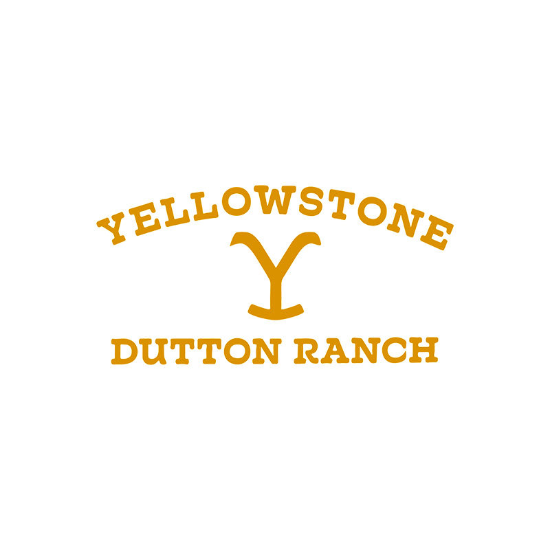 TLP镂空车贴 美剧经典黄石Yellowstone达顿家族标志西部牛仔贴纸