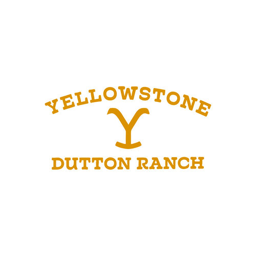 TLP镂空车贴 美剧经典黄石Yellowstone达顿家族标志西部牛仔贴纸