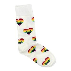 happysocks旗舰店新款爆款女中筒袜瑞典潮牌HS纯棉百搭四季款袜