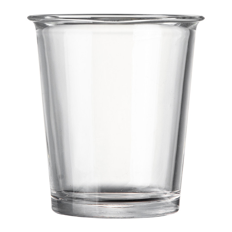 简约宽口玻璃杯咖啡杯果汁杯