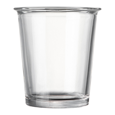 简约宽口玻璃杯咖啡杯果汁杯