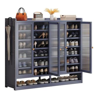 入户鞋柜家用门口楼道外防尘鞋架