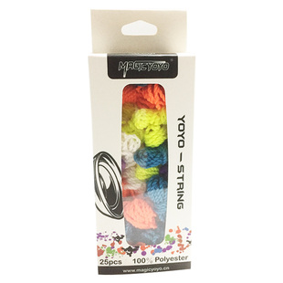 magicyoyo鬼手24股25条装高质量yoyo悠悠球线溜溜球绳子115cm