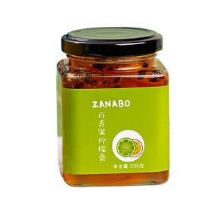ZANABO咱阿伯 百香果柠檬膏260g蜂蜜水果茶手作