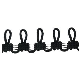 后领扣袢纽门绳扣松紧扭扣攀弹力带扣子衣领用纽扣带衣服服装辅料