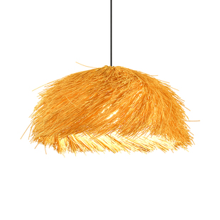 竹编吊灯禅意茶室民宿火锅店藤编灯具藤艺日式餐厅灯竹艺灯饰灯罩