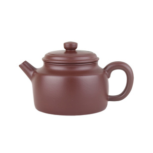 【张银超.德钟】潮州紫朱泥手拉壶潮汕工夫茶壶小品全手工茶冲罐