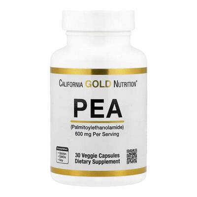 CGN美国加州黄金品质PEA胶囊高效PEA多效舒缓缓解压力上班熬夜搭
