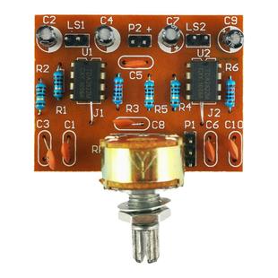 TDA2822双声道BTL功放板套件 双声道BTL功放 DIY 电子制作套件