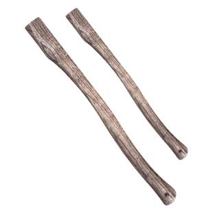 足铁匠水滴孔斧头手柄青杠木实木斧柄劈柴砍树斧头方头柄椭圆斧柄