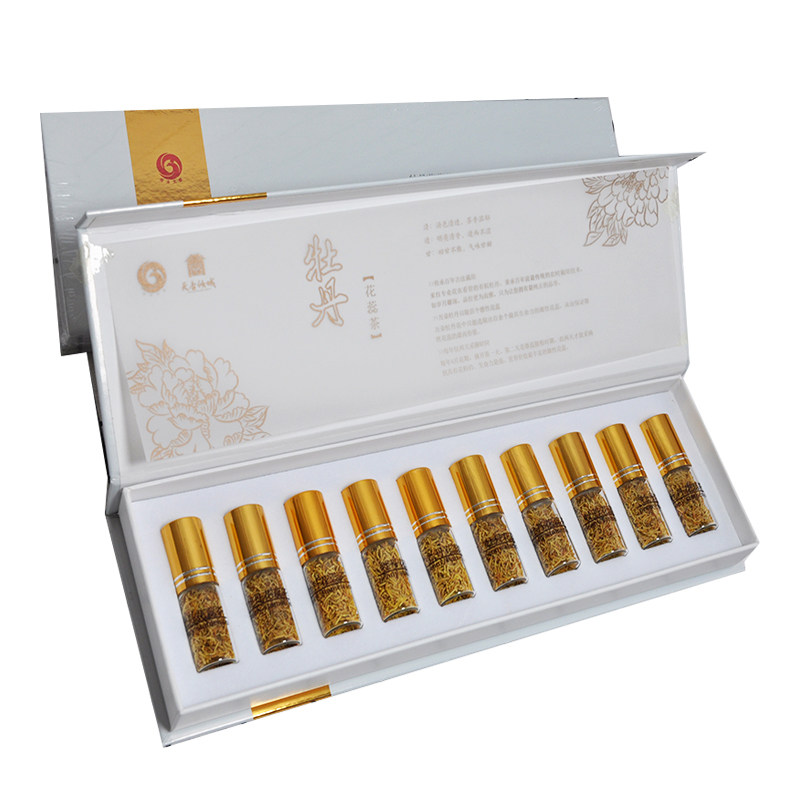 牡丹麟缘花茶伴手礼山东菏泽礼盒