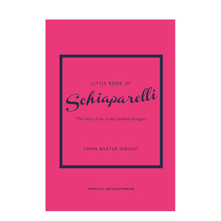 【预售】【Little Book of】夏帕瑞丽 Schiaparelli 英文原版进口服装设计作品集潮流历史画册赠礼书籍 善本图书