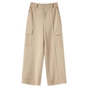 念奴娇阔腿工装裤女高腰裤子2025新款今年流行爆款宽松bf慵懒风