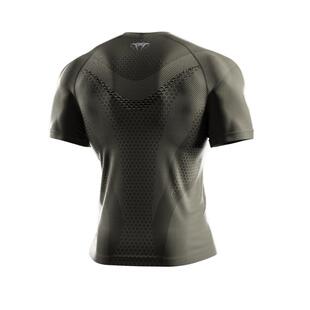 Monster Guardians吸湿排汗一体编织运动健身训练压缩紧身衣男夏