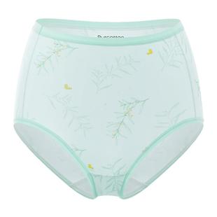 【清仓】全棉时代女士内裤高腰三角女生纯棉内裤女舒适透气透气短