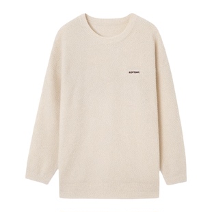 维多利亚抗静电法兰绒睡衣女秋冬季加绒加厚保暖珊瑚绒家居服套装