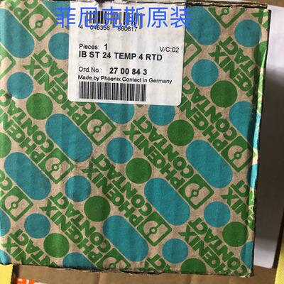 议价IB ST 24 TEMP 4 RTD-2700843Phoenix菲尼克斯模拟量输入I/O