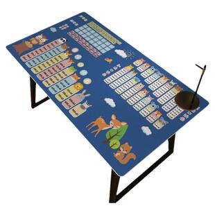 书桌垫拼音桌垫皮革小学生九九乘法口诀表宇航员儿童环保护眼桌布