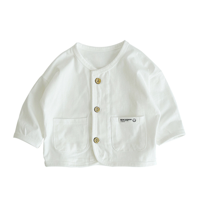 西恩朵薄春夏圆领长袖外套