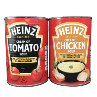 Heinz Cream Of Tomato Chicken Soup亨氏忌廉番茄汤速食汤400g
