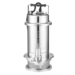 上海人民304全不锈钢潜水泵耐腐蚀化工泵高扬程抽水机污水泵220v