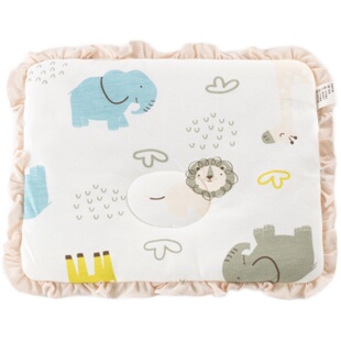 欢喜小熊婴儿枕头儿童防偏头新生儿矫正头型四季通用宝宝定型枕