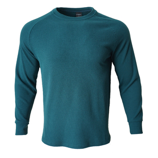 霸道肌肉男士运动健身房上衣跑步训练服秋冬圆领休闲长袖T恤男款