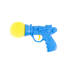 创意海绵枪幼儿园玩具弹射球枪儿童塑料玩具夏天地摊热卖摆摊夜市