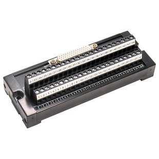 汇川IS600P系列CN1口DB44插头伺服端子台SM-HDB44F-G4 转接板端子