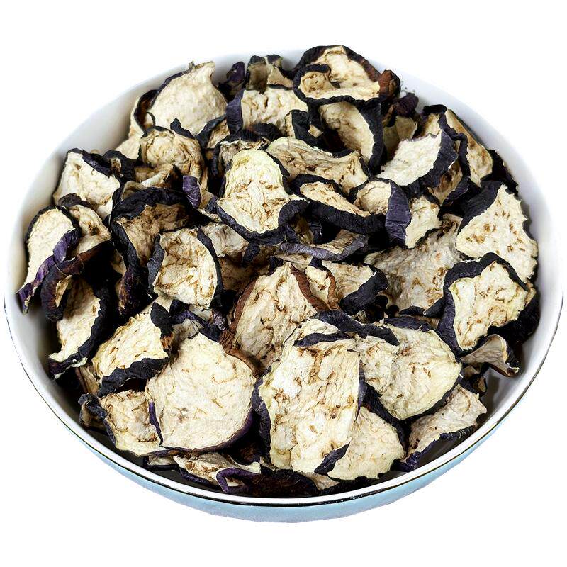 东北茄子干农家自然晾晒小园干茄子片脱水干蔬菜酱炖茄干特产500g