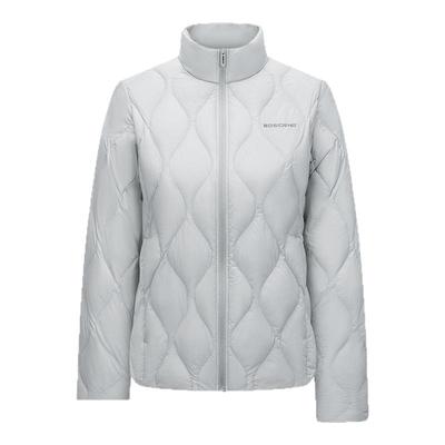 波司登2025秋季新款鹅绒羽绒服女士短款立领轻薄保暖亲肤时尚外套