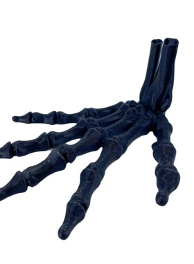 3D打印创意十足骷髅右掌模型简约百搭家居客厅卧室独特装饰摆件