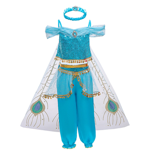 茉莉公主阿拉丁2件套 舞台表演服 Jasmine Aladdin dress costume
