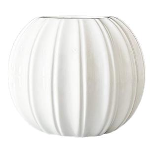 陶瓷南瓜瓶现代北欧台面欧式简约居家北欧风塑料摔花瓶干花瓶