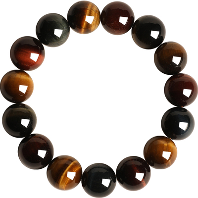 普陀山招财暴富收藏级虎眼石手串