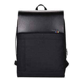 暇步士双肩包男士新款简约休闲电脑包时尚潮流书包商务通勤背包