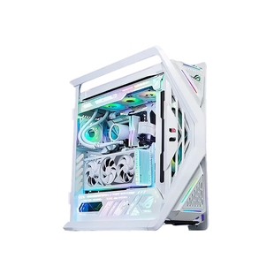 【国家补贴10%】ROG全家桶创世神白色系列DIY组装机9800X3D/9850X3D/5080/5070Ti显卡游戏台式电脑主机纯白