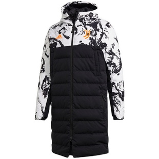 天朗足球正品阿迪达斯21赛季尤文皇马曼联阿森纳长款羽绒服FT9924